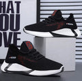 Chaussures de course homme – Noir/Rouge