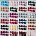Boîte de faux ongles — 576 pièces, 24 couleurs