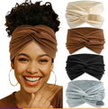 Bandeau large croisé pour femme