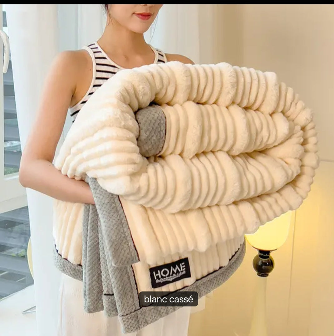 Couverture chaud et confortable 180* 200 cm