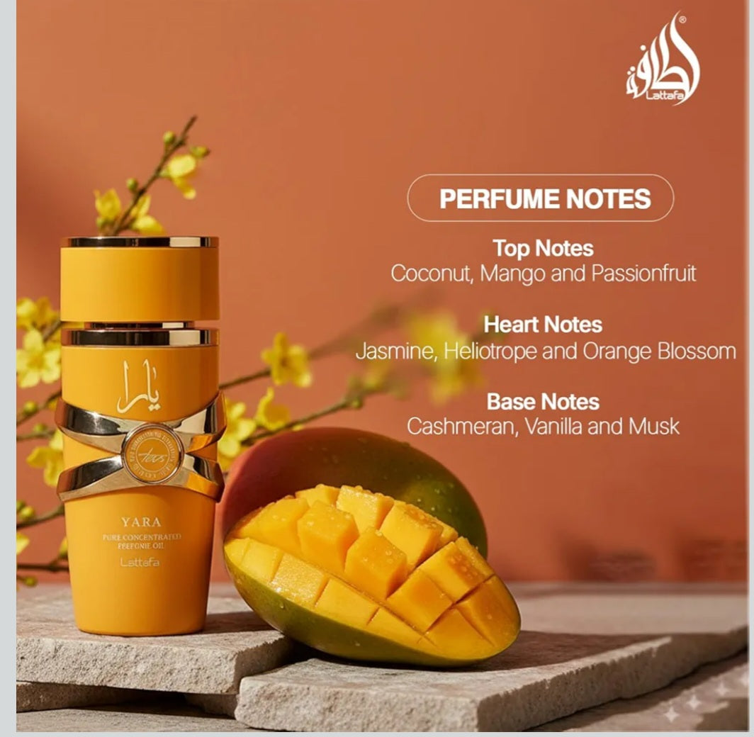 Parfum yara lafata 100 ml pour femme